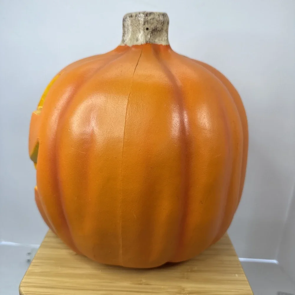 VTG Halloween‎ Light Up Pumpkin The Paper Magic Group Inc Jack O Lantern 1998